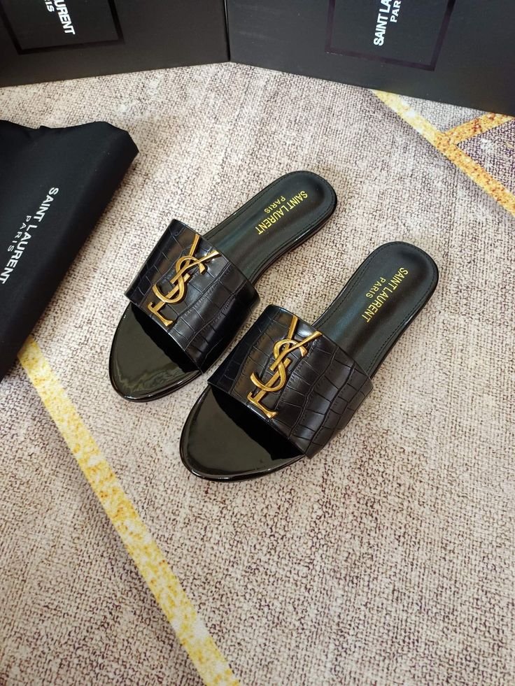 YSL MULES FLAT
