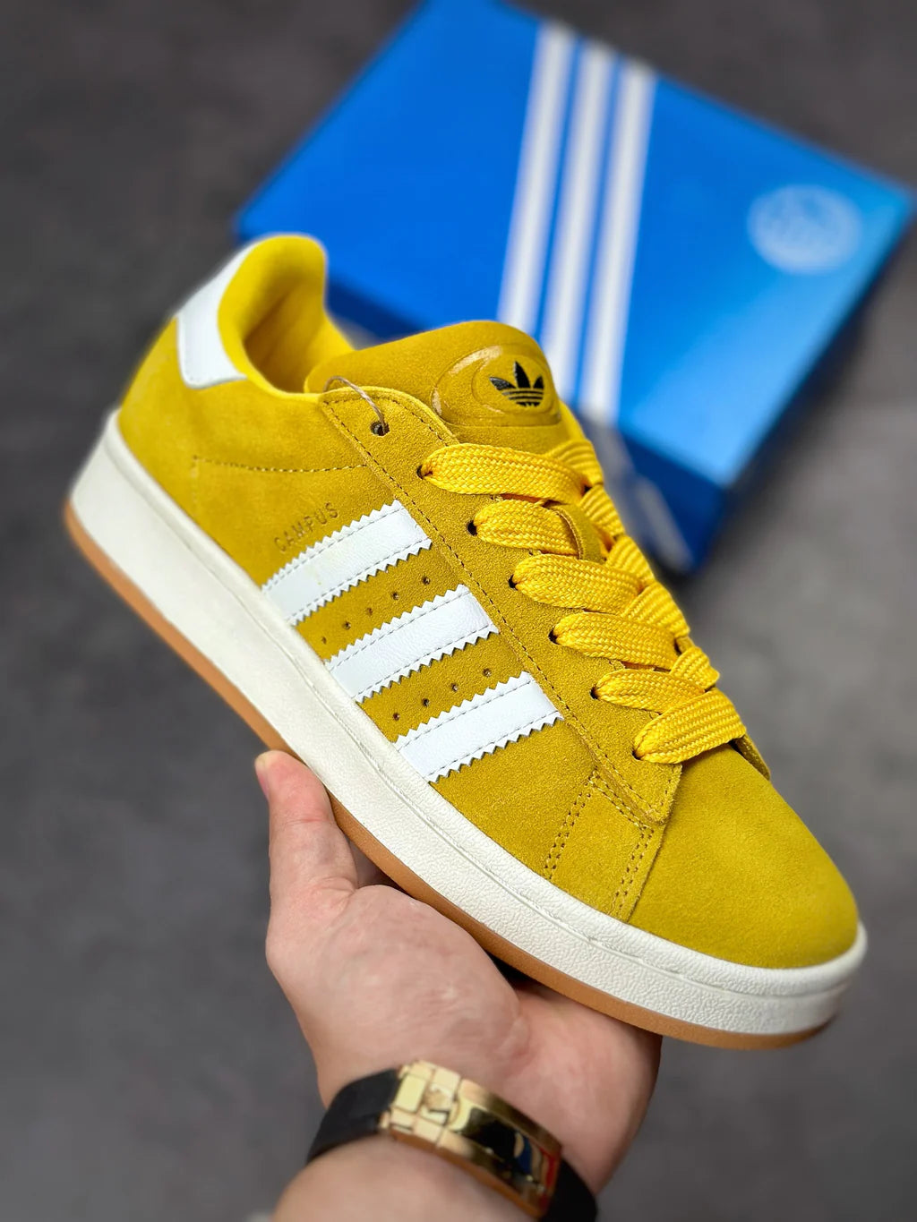 ADIDAS ORIGINALS CAMPUS 00s MUSTARD
