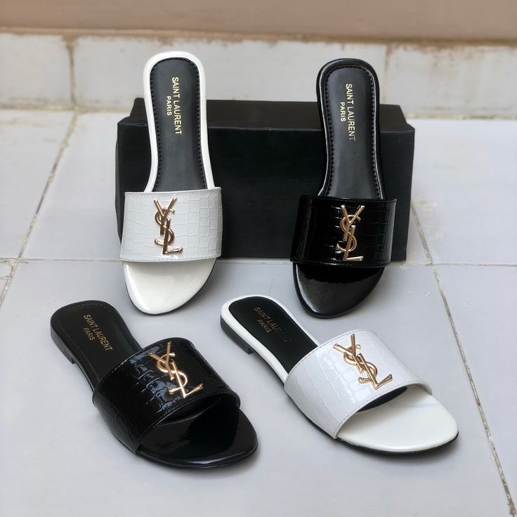 YSL MULES FLAT