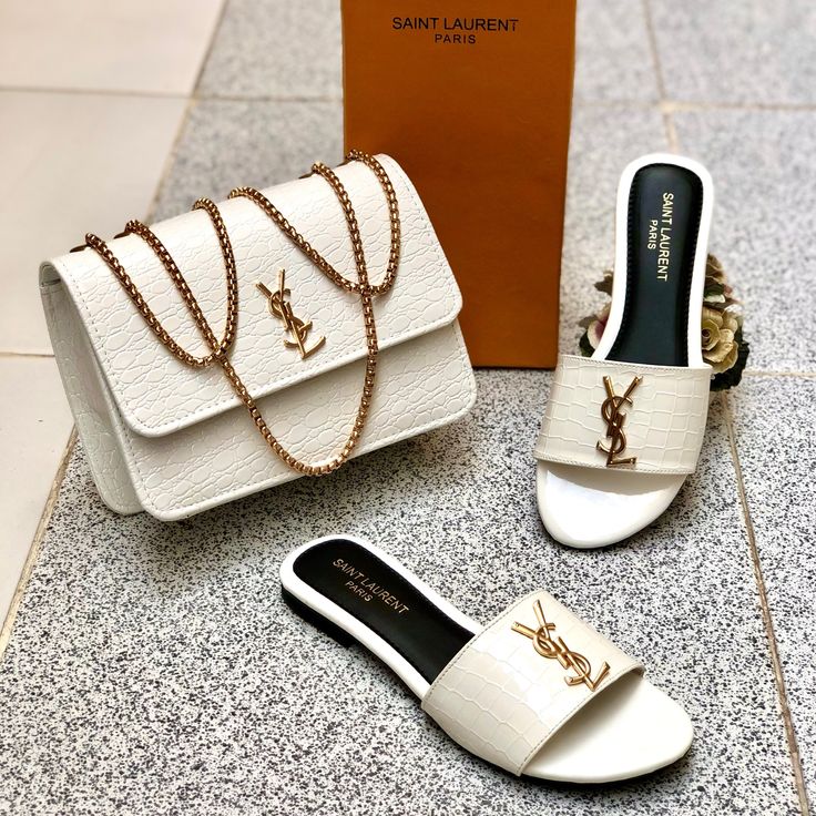 YSL MULES FLAT