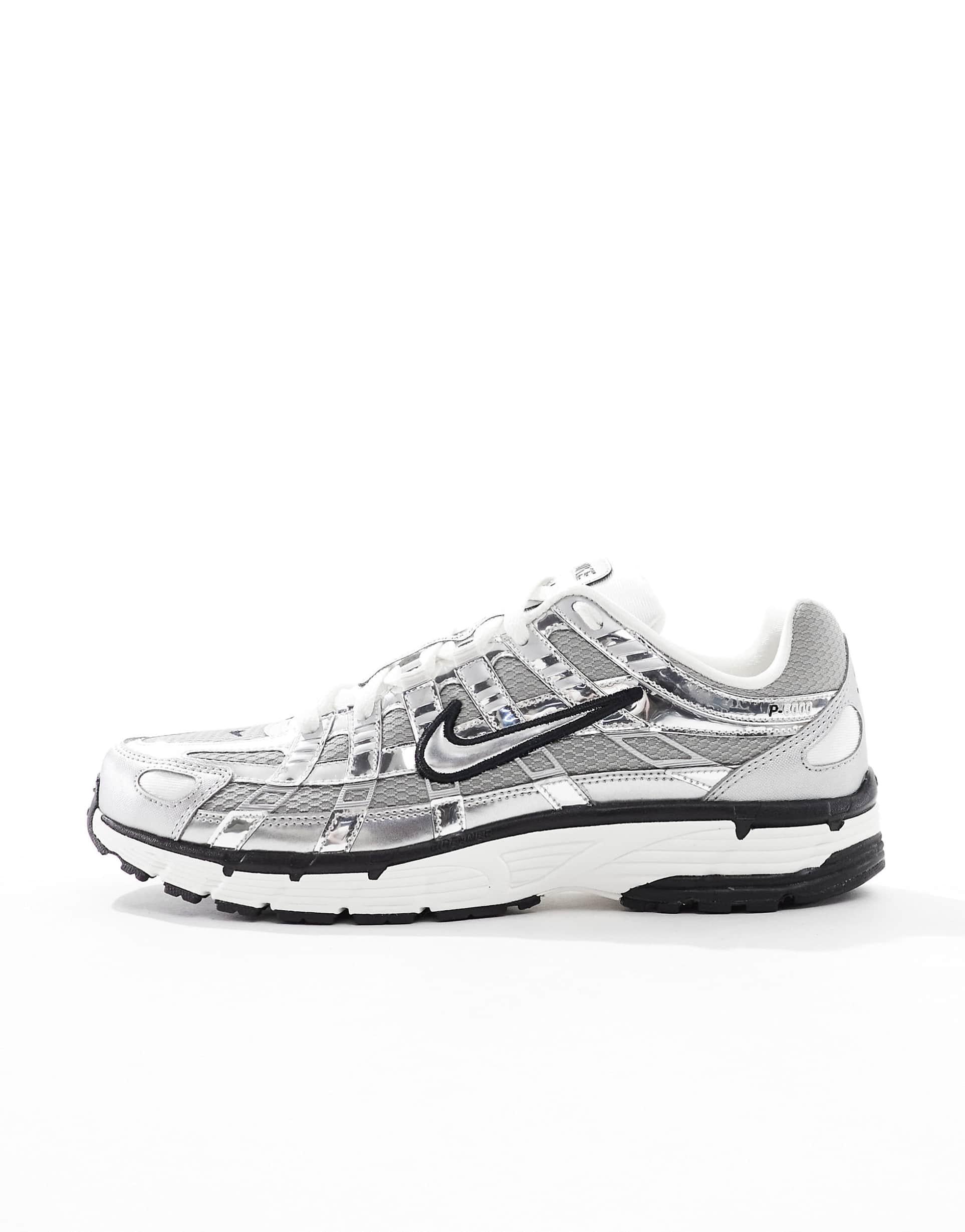NIKE P-6000 TRAINER METALLIC