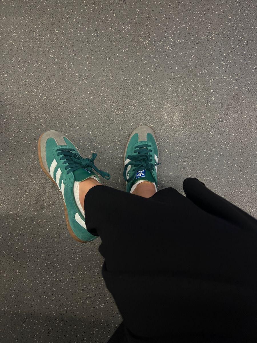 ADIDAS  SAMBA 2023 GREY GREEN