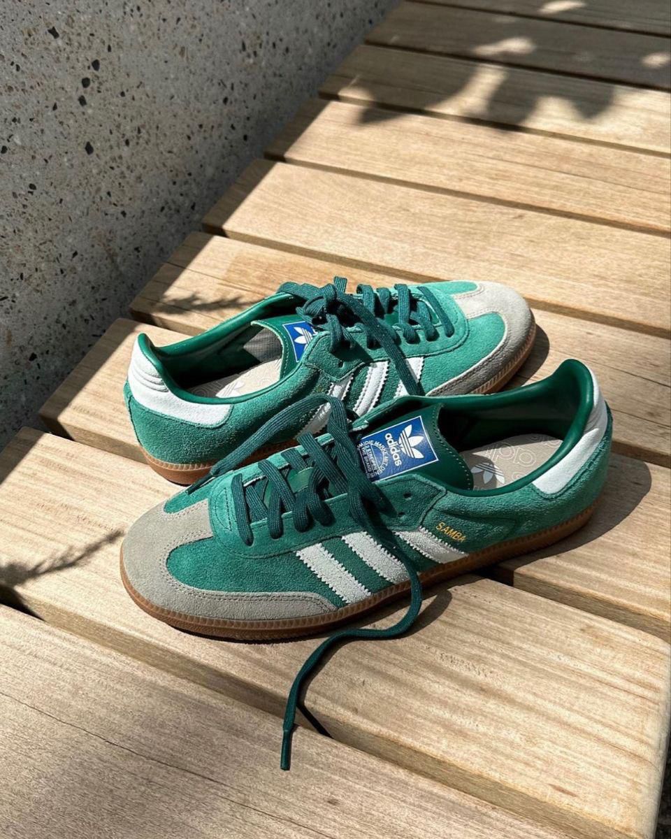 ADIDAS  SAMBA 2023 GREY GREEN