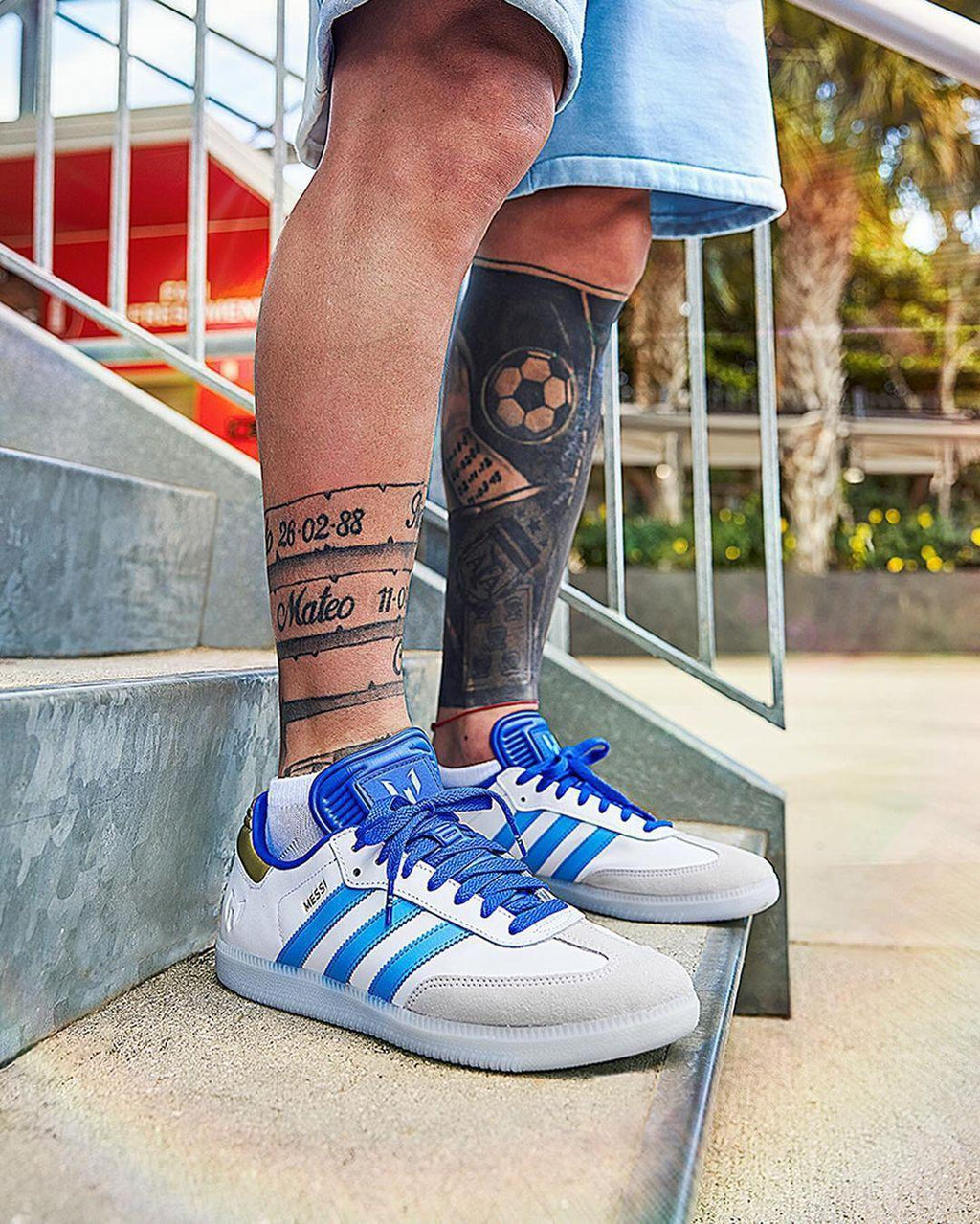 ADIDAS ORIGINAL SAMBA MESSI football