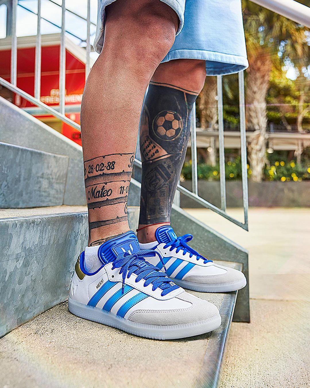 ADIDAS ORIGINAL SAMBA MESSI football
