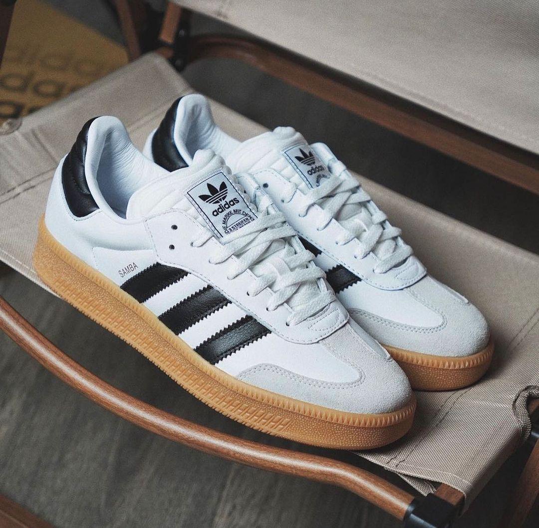 ADIDAS ORIGINALS SAMBA WHITE XLG GUM