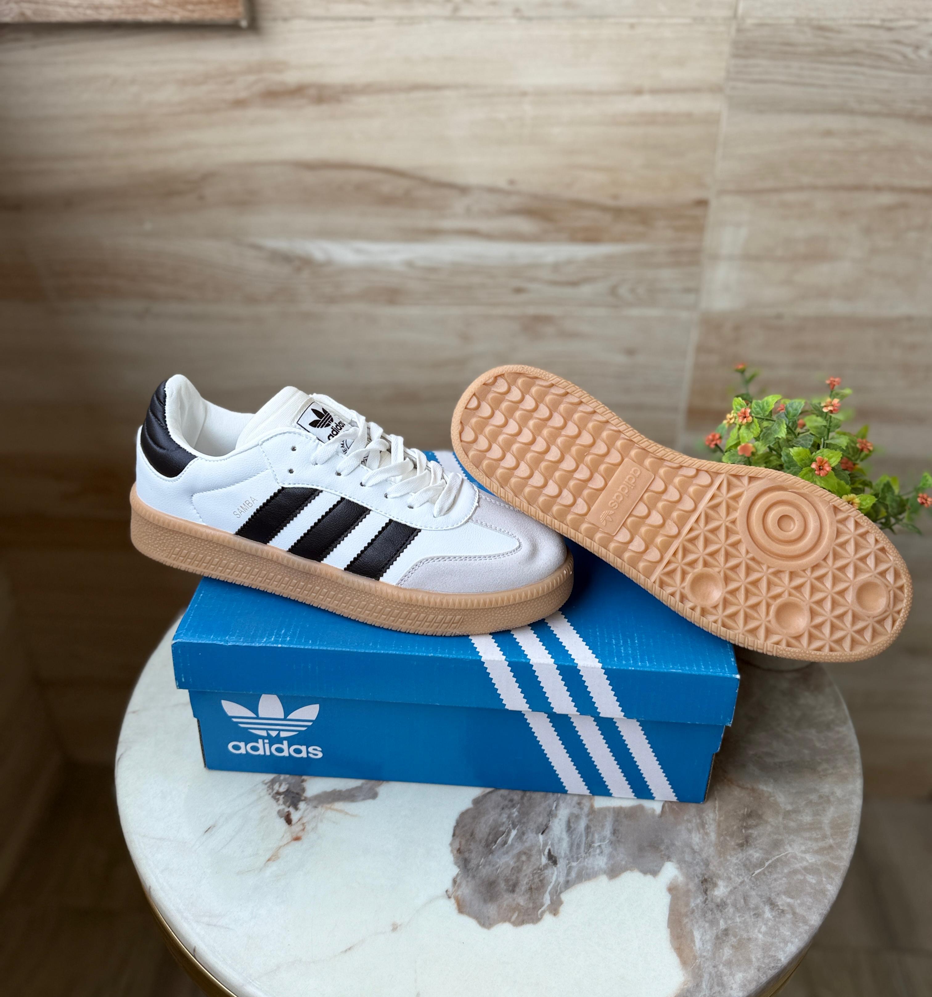ADIDAS ORIGINALS SAMBA WHITE XLG GUM