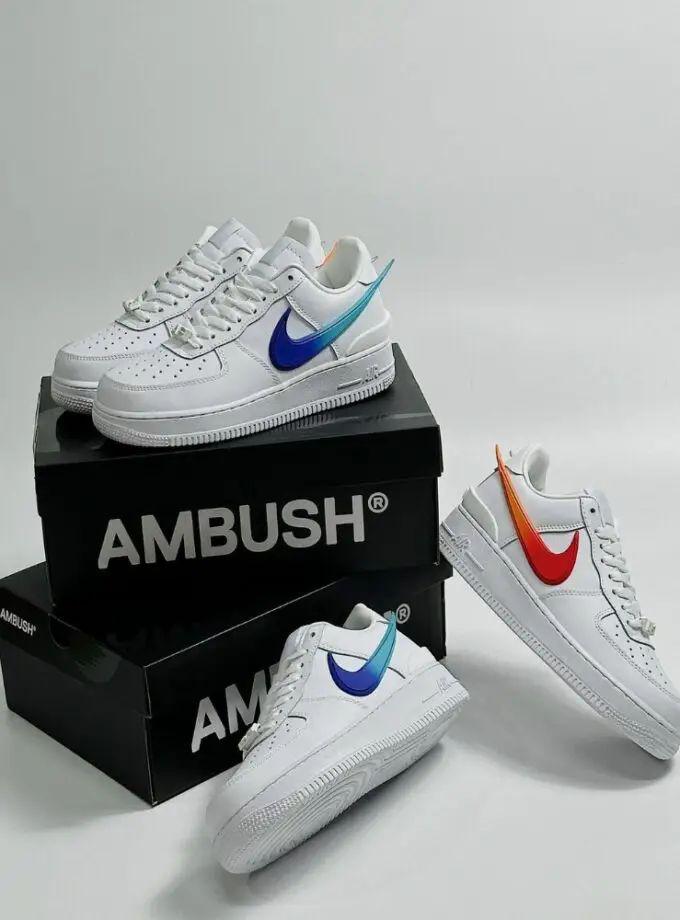 NIKE AIR FORCE AMBUSH WHITE BLUE