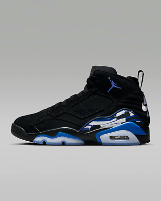 AIR JORDANS RETRO 6 JUMPMAN MVP BLACK BLUE